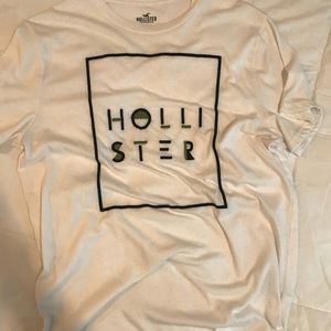 White hollister shirt